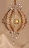 Christmas Tree Ornaments Mint and Gold Heirloom Victorian Style Ornament Gifts