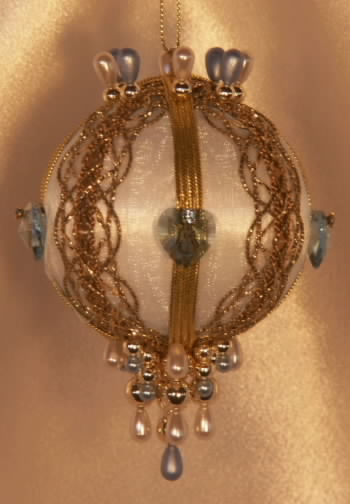 Beautiful Swarovski Crystal Heart Shaped Birthstone Ornament March