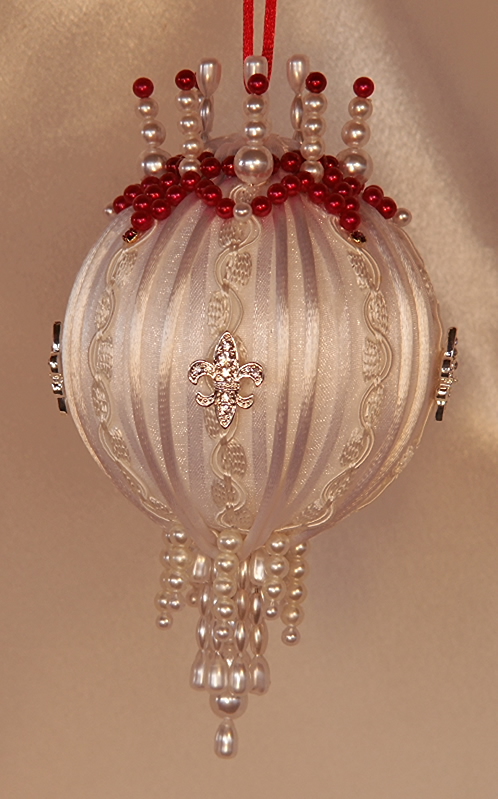 Angelina Jolie Red Carpet 2012 Victorian Style Christmas Tree Ornament