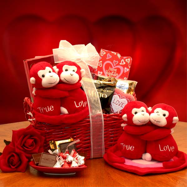 True Love Valentine Gift Basket Overnight Shipping