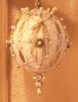 Christmas Ornament Very Victorian  View all White and Gold Christmas Tree Ornaments